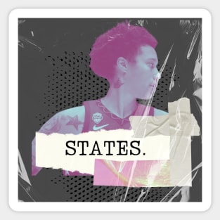 Brittney Griner STATES USA Basketball Olympics Sticker